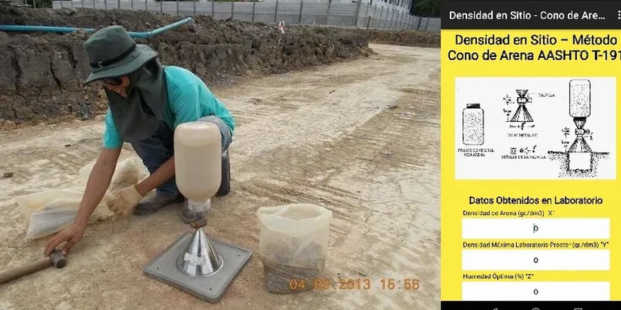 Control de Compactación con Cono de Arena en Ovalle: Resultados que se Traducen en Seguridad